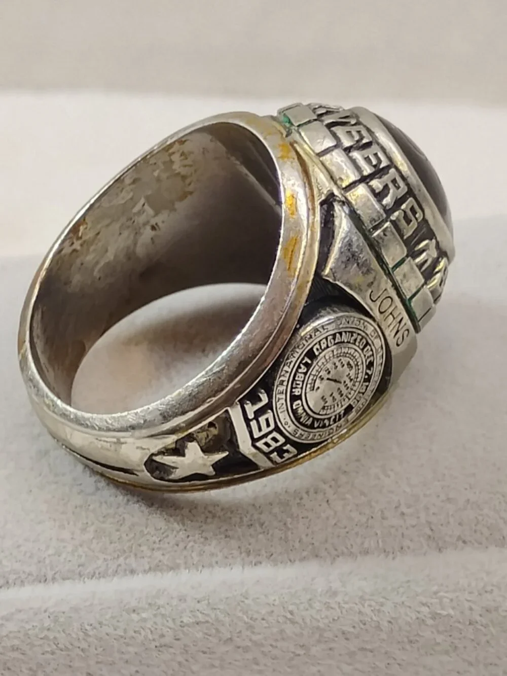 Union Ring 25 Year Jostens Local 138 Engineers 1983 Heavy Equipment READ